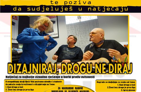 Natječaj za najbolje vizualno rješenje u borbi protiv ovisnosti