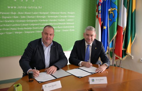 Istarska županija sufinancira dovršetak asfaltiranja nerazvrstane ceste Podmeja – Frki u općini Cerovlje