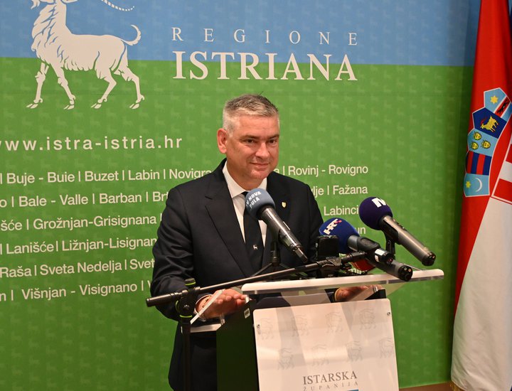 Župan Miletić: Istru gradimo kao regiju visoke kvalitete života, identiteta i zajedništva