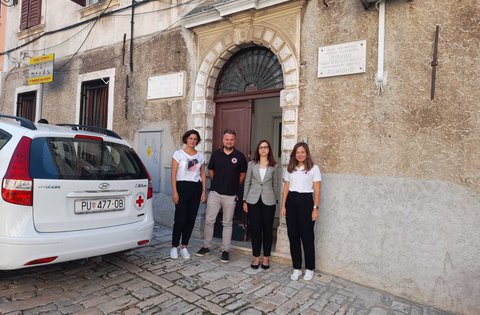 La Regione Istriana e la Società della Croce rossa del Buiese e del Rovignese sull'intensificazione del bilinguismo