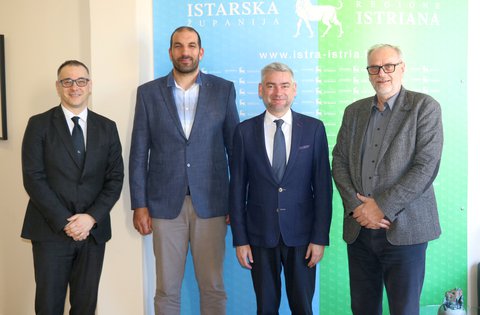 Incontro di lavoro con la Comunità sportiva della Regione Istriana