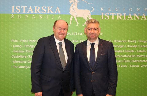 Upriličen prijem za veleposlanika Republike Irske u Republici Hrvatskoj
