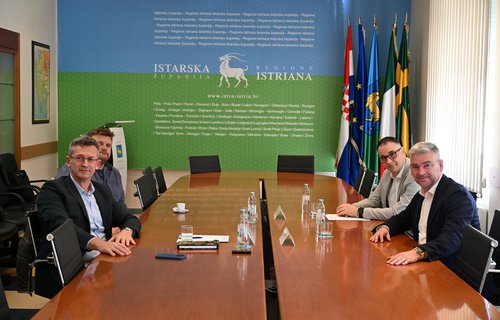 Župan Boris Miletić održao radni sastanak s načelnikom Općine Marčana