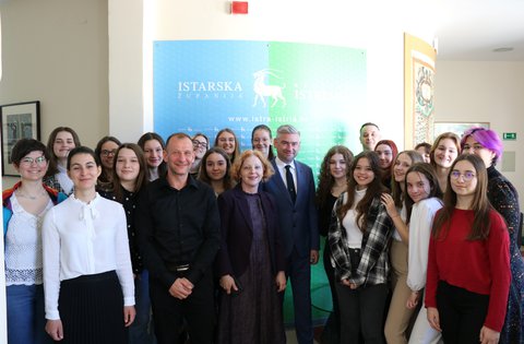Incontro dal presidente Miletić per il miglior coro femminile della Croazia