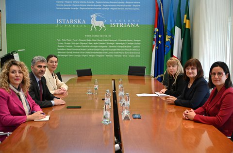 Delegacija iz Crne Gore u posjetu Istarskoj županiji