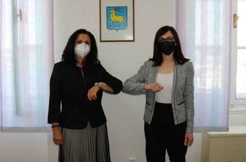 La neoeletta Vicepresidente della Regione Jessica Acquavita è entrata in carica