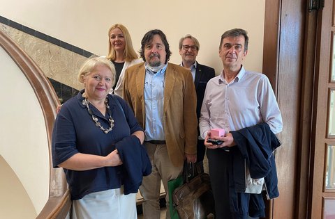Incontro di lavoro in occasione del 68 Festival cinematografico polese