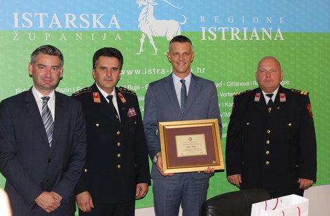 Prijem za organizacijski Odbor i voditeljstvo 7. Državnog natjecanja vatrogasaca RH