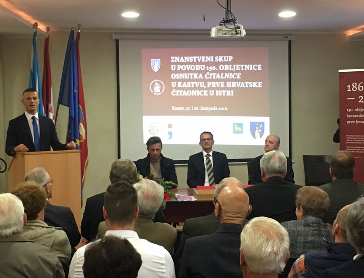 Župan Flego na proslavi 150. obljetnice kastavske Čitalnice