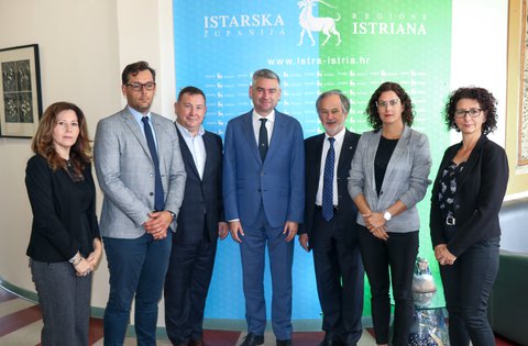 Incontro con la nuova dirigenza dell'Unione Italiana